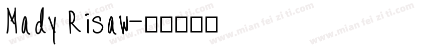 Mady Risaw字体转换